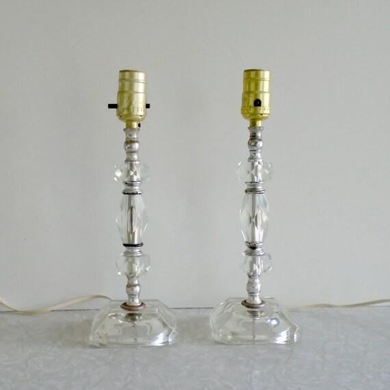 Cut Glass Lamps Vintage Crystal Lamp - Vintage Glass Crystal Lamps Cut Glass Lamps Vintage Crystal Lamp - Vintage Glass Crystal Lamps