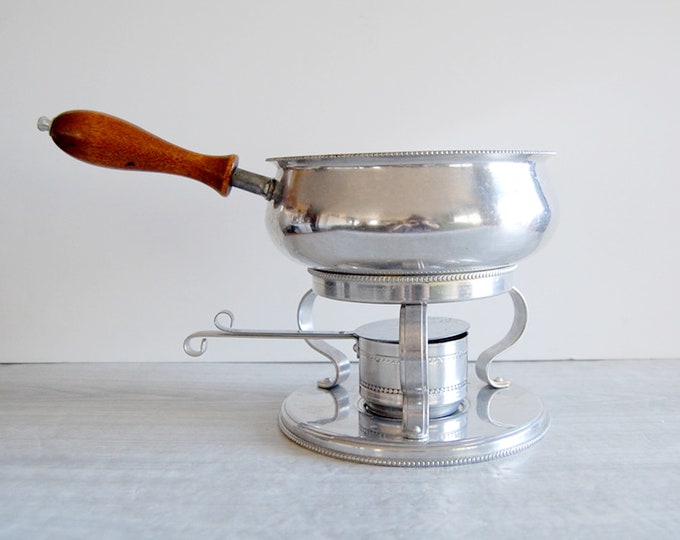 Buenilum Fondue Set, Vintage Fondue Set, Vintage Fondue Pot & Forks