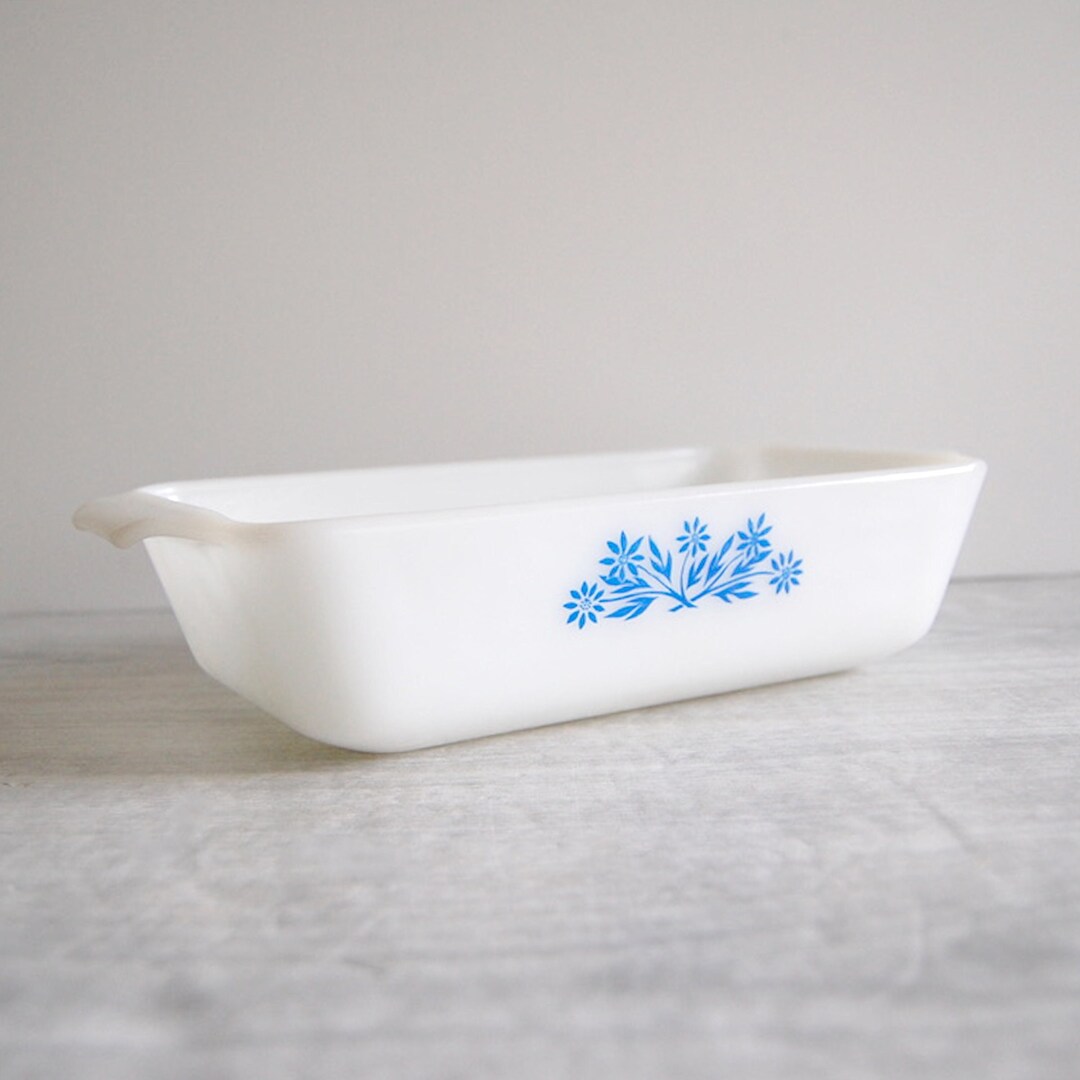 Fire King Loaf Pan Vintage Fire King Loaf Pan Vintage Fire Etsy