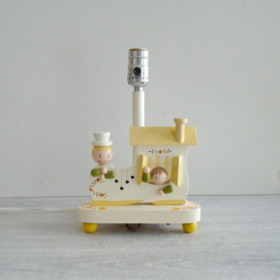 vintage irmi nursery lamp
