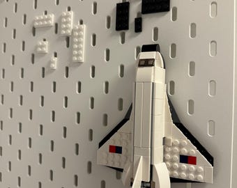 Crochets en Lego IKEA SKADIS | Organisateur de panneau perforé pour Bricks et Minifigs