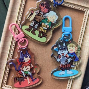 Dungeon Meshi / Portachiavi Falin Marcille Kabru Mithrun Izutsumi Chilchuck / Delicious in Dungeon