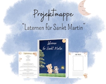 Project folder on the topic of lanterns, Saint Martin & sharing