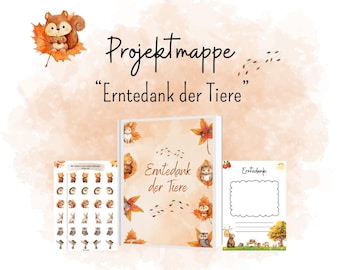 Project folder “Animals’ Thanksgiving”, Thanksgiving Day