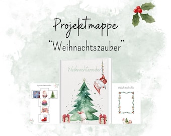 Projektmapp Julmagi, Julprojektmapp, Jul på förskolan