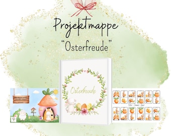 Carpeta de proyecto “Alegría Pascual”, proyecto de Pascua, temporada de Pascua