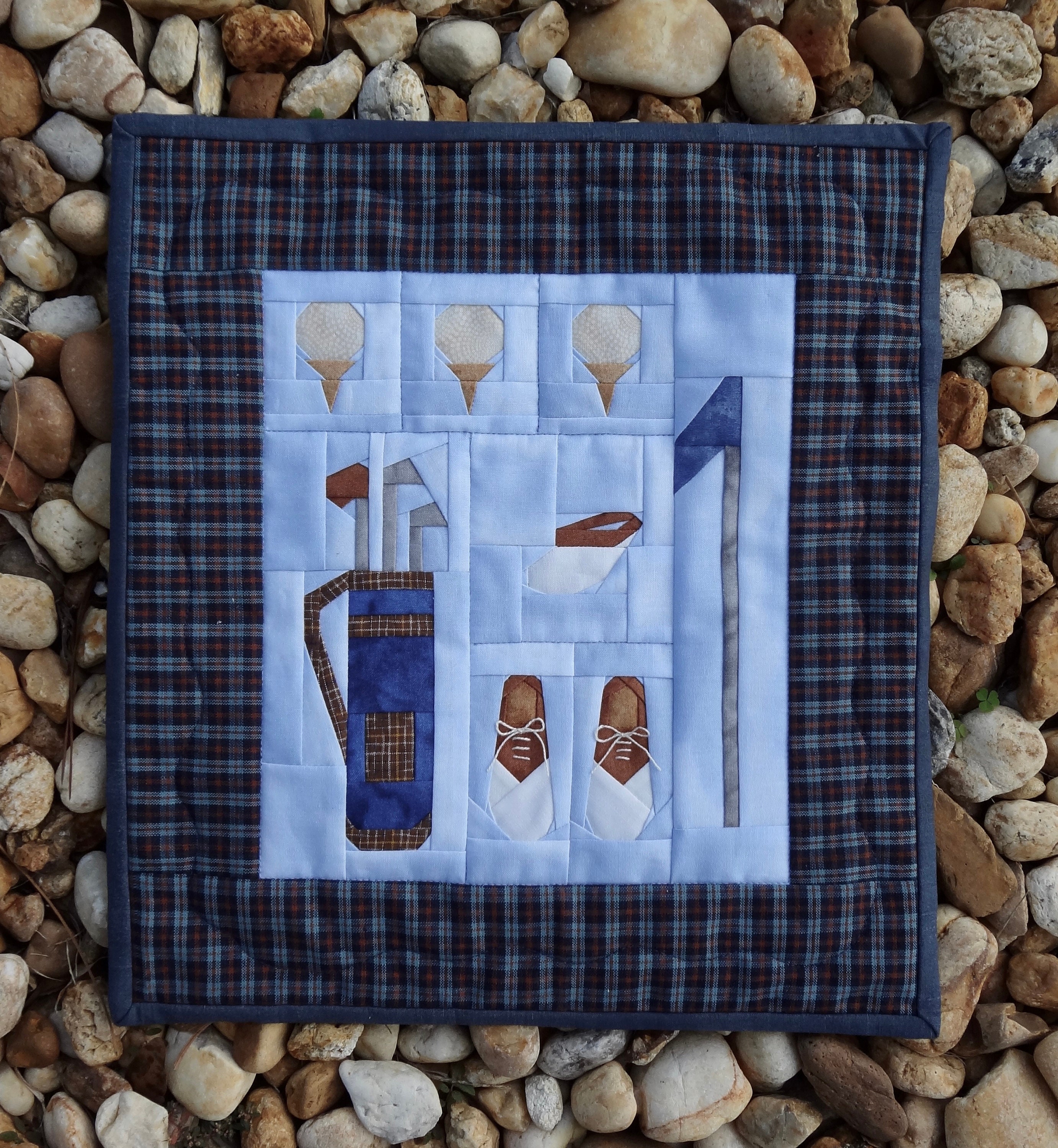 Golf Wall Quilt Golf Art Golf Quilt Etsy Golf quilt blanket 01