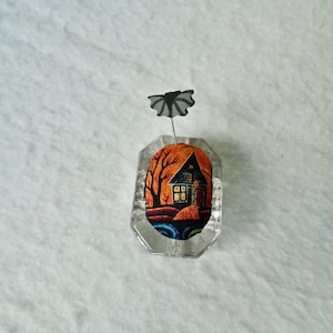 Halloween Pincushion / Salt Cellar Pincushion / Collector Pincushion