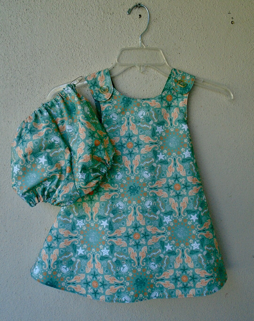 Toddlers Sundress With Bloomers / Green Sundress 2T / Etsy