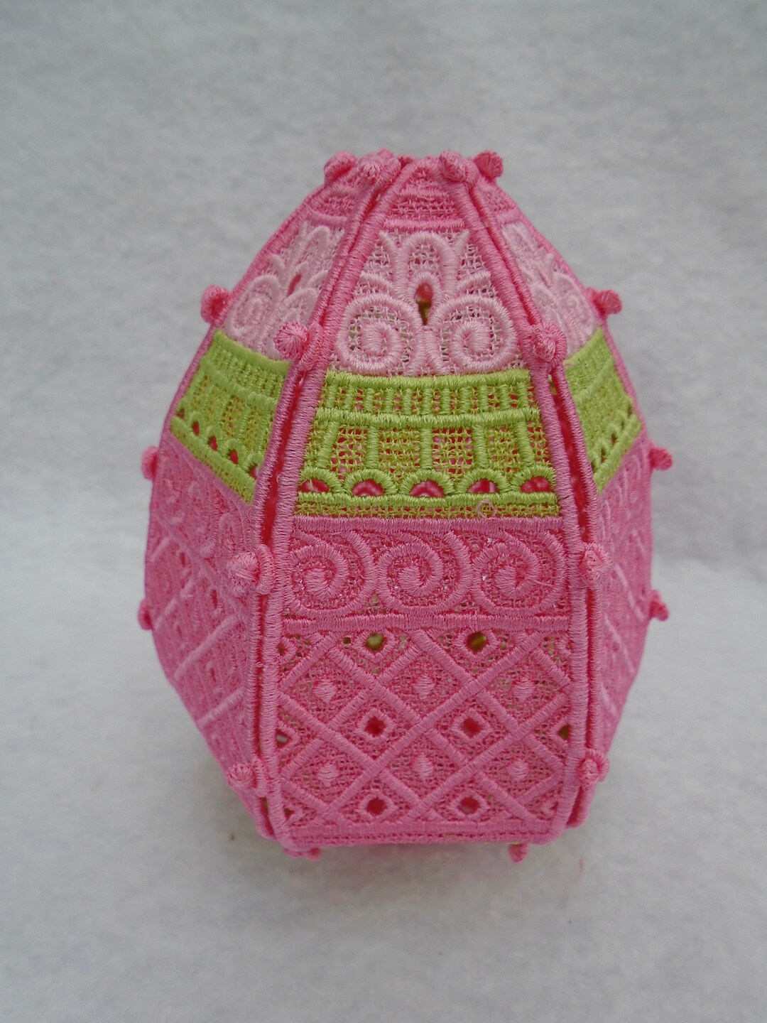 Easter Egg Decoration / Lace Egg Centerpiece / Lace Egg - Etsy