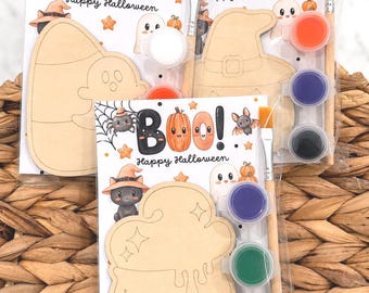 Halloween Kids Paint Kit, DIY Craft Activity, Screen-Free Fun (Bundle)