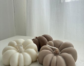 Pumpkin candle