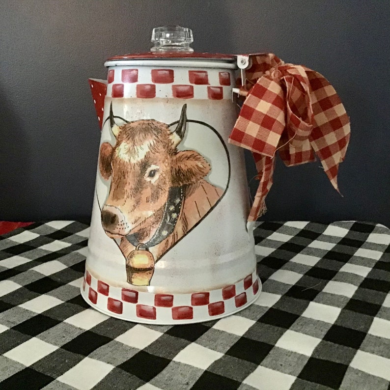 Cow kitchen decor farmhouse kitchen cow cow country | Etsy