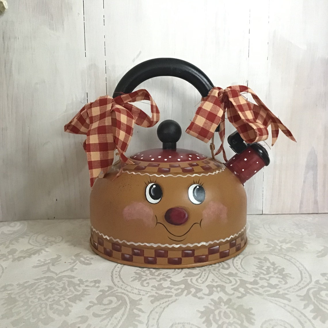 Gingerbread Decor Gingerbread Kitchen Decor Gingerbread Etsy