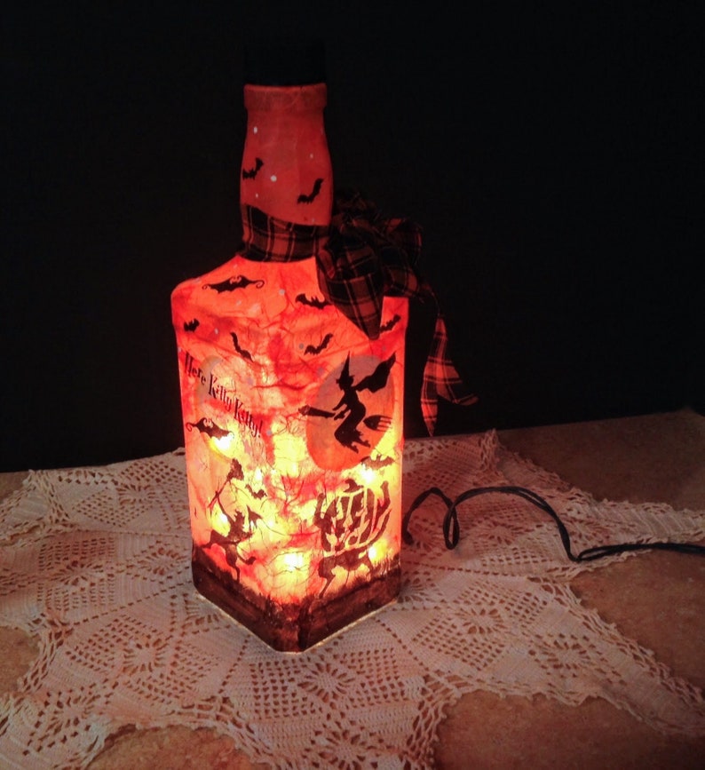 Halloween Lighted Decor Halloween Decor Spooky Decor Etsy