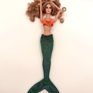 Mermaid Outfit for Barbie and Fashion Royalty Dolls