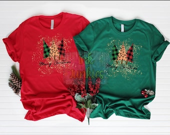 Buffalo Plaid Tree PNG, Christmas Tree PNG, Merry Christmas, Instant Download, Digital PNG