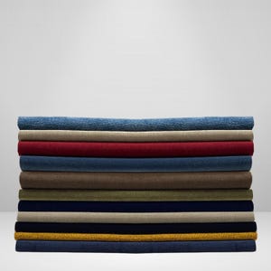 Tecido de veludo macio - Colorido - Perfeito para almofadas e projetos Retalhos de tecido artesanal, Retalhos de tecido, Amostras de tecido, Tecido ecológico