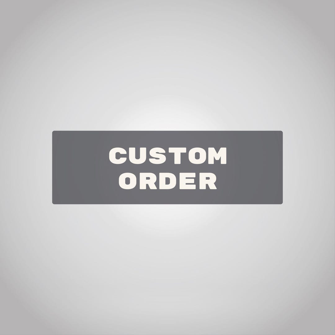 Custom Order 2 Stickers - Etsy