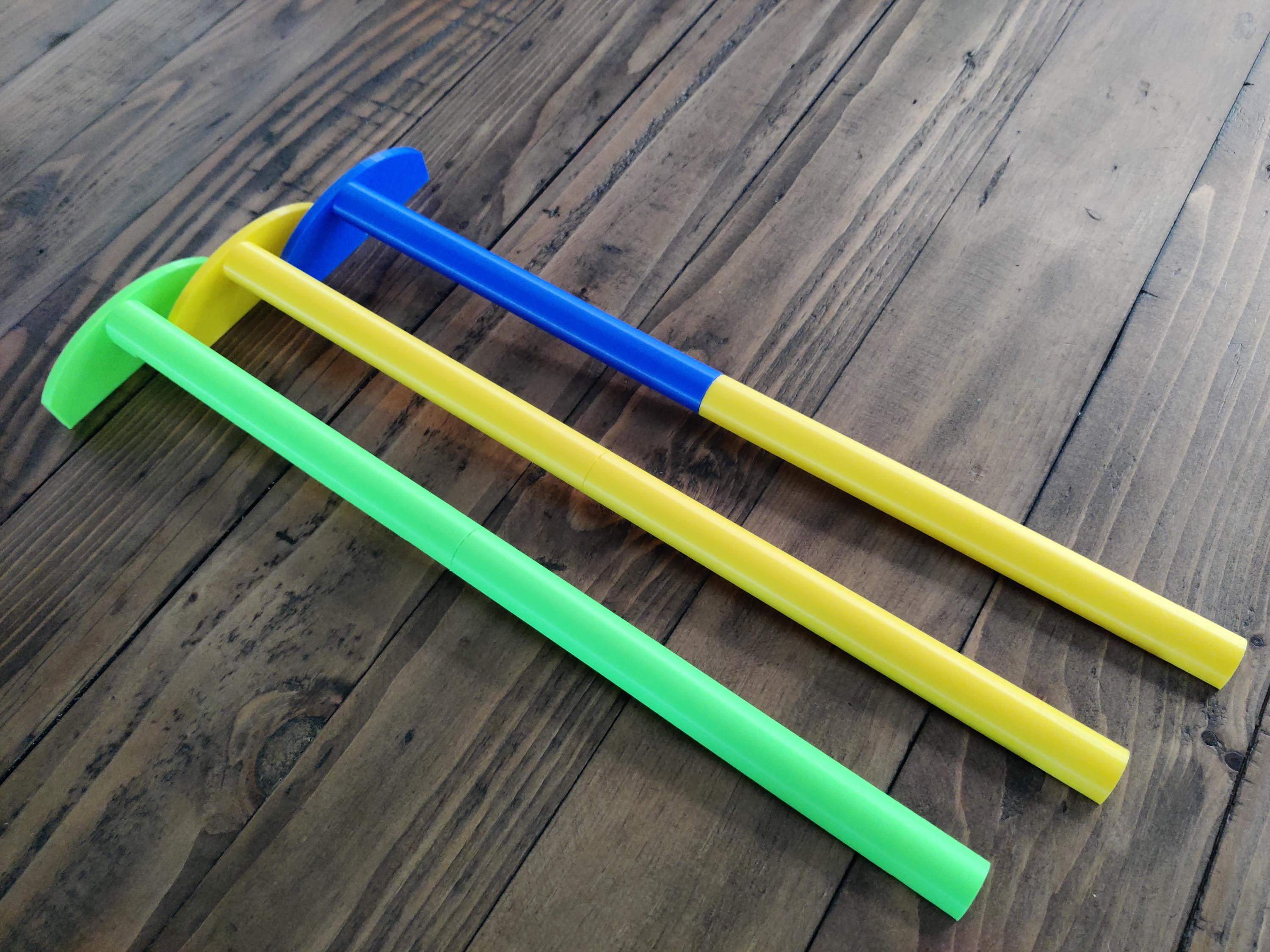 Commander Stave / Plotting Rod for Tabletop Wargaming and Dnd - Set of ...