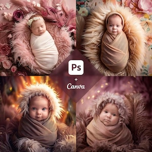 Neutral Newborn Photography Backdrop, Soft Knit Baby Photo Prop, Cozy Wrap Blanket, Infant Posing Fabric, Newborn Photo Accessories,