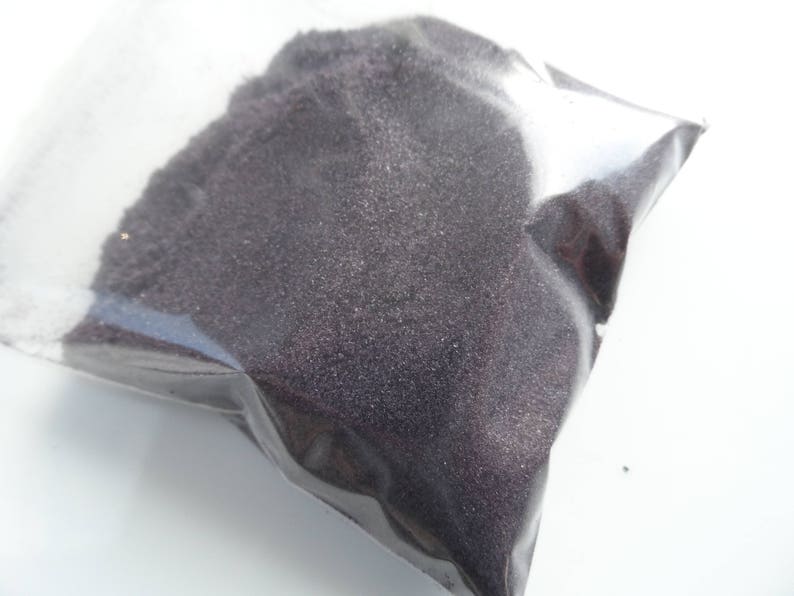 Enamel frit Violet Pearl D1 powder 45g Discontinued 104 compatable lampwork murrini making supplies kiln Plowden & Thompson Glass Supplies image 2