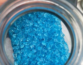 Rare Pacific Blue D4 Frit | 93 COE Discontinued Glass Frit for Lampwork & Murrini | 45g