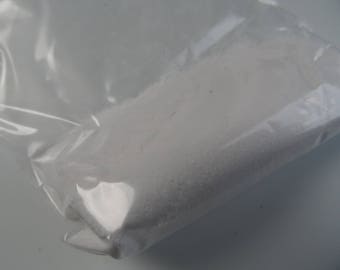 Frit Diopel White powder 104 COE Discontinued compatable lampwork murrini making supplies kiln 45g bag UK Plowden & Thompson Glass Supplies