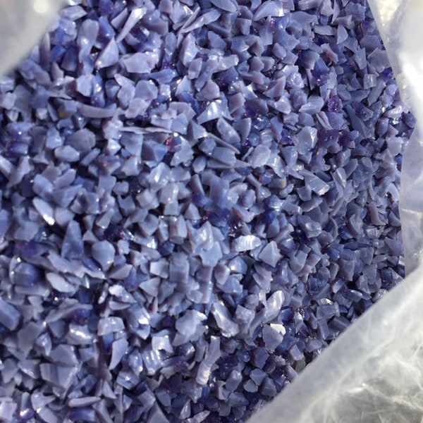 Plowden & Thompson Glass Supplies Enamel frit Lavender Heather D5 Discontinued 104 compatable lampwork murrini making supplies kiln