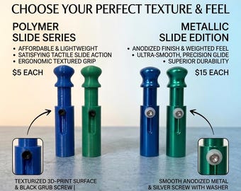 Precision Slide Fidget Toy, Anxiety Relief, ADHD Focus Tool, Pocket Gadget