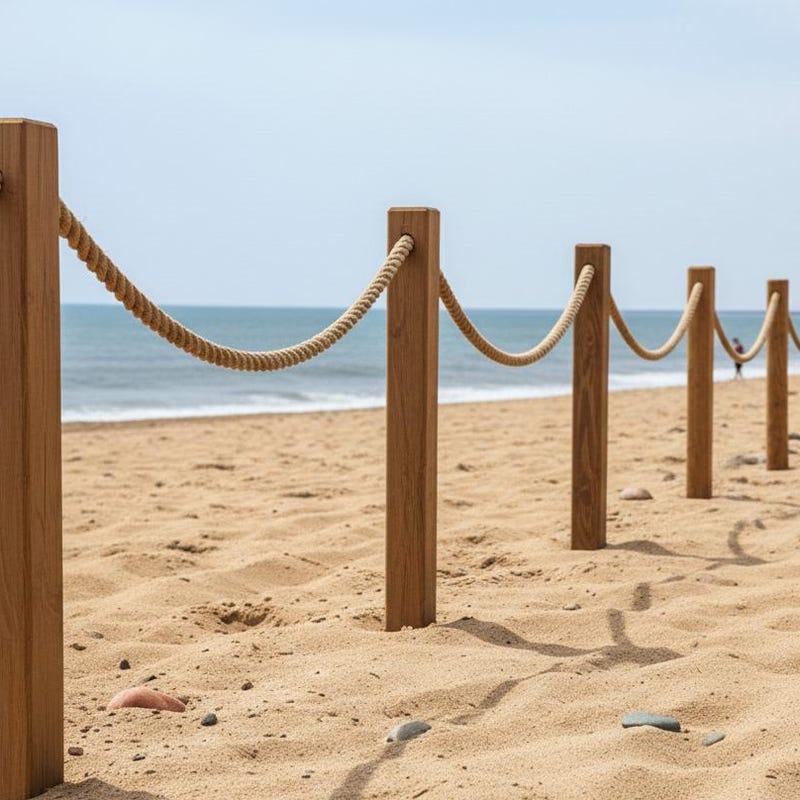 Boundary Fence Examples Rope Rope Fence - Etsy
