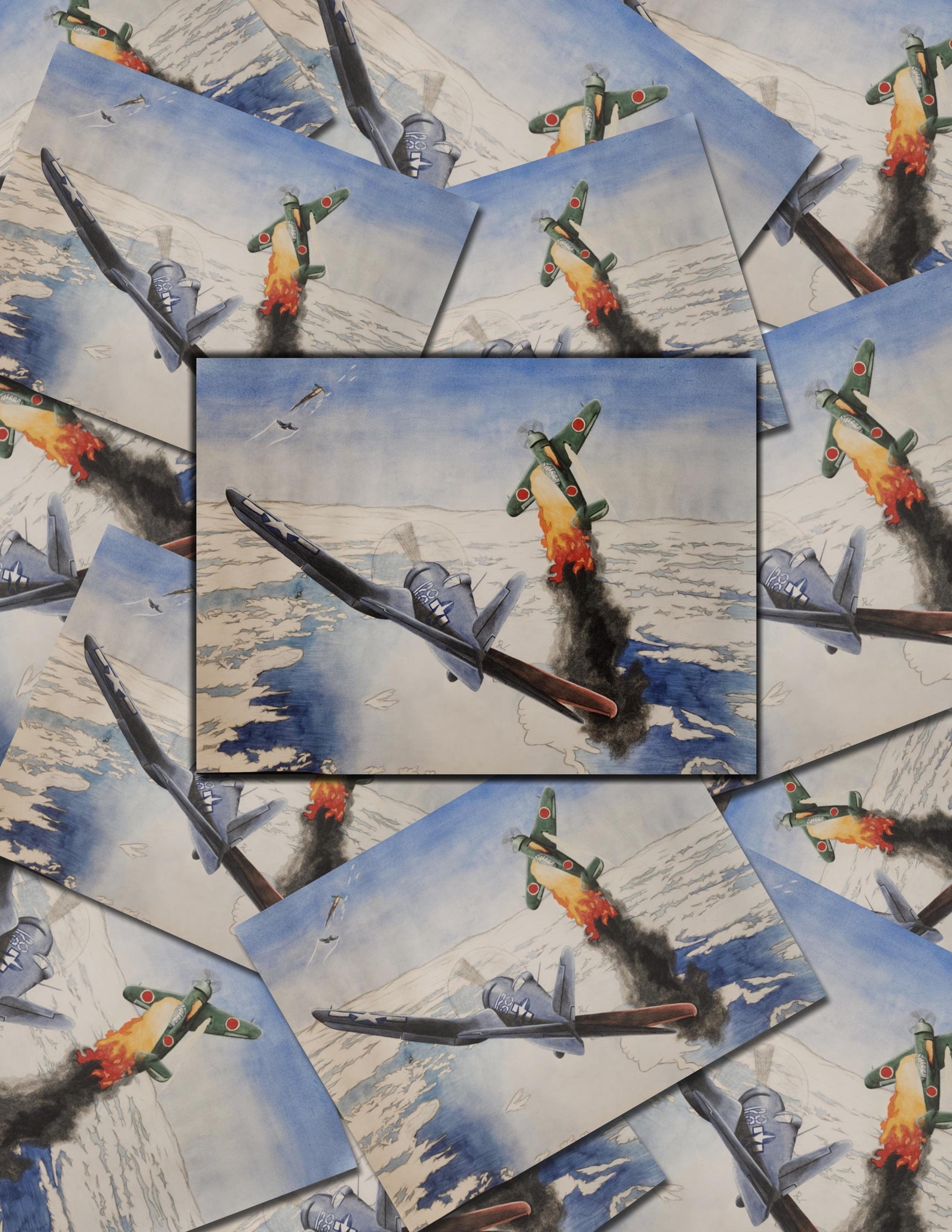 The Dance Dogfight Sticker, Plane Sicker, Battle Sticker Etsy