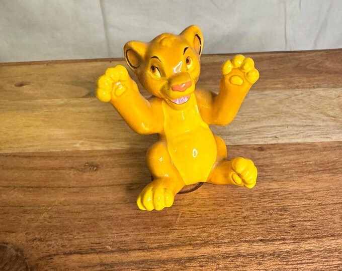 Disney Baby Simba Figurine • Vintage 1990s • Lion King Collectible ...