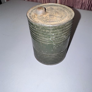 Vintage Ammo Canister - Etsy