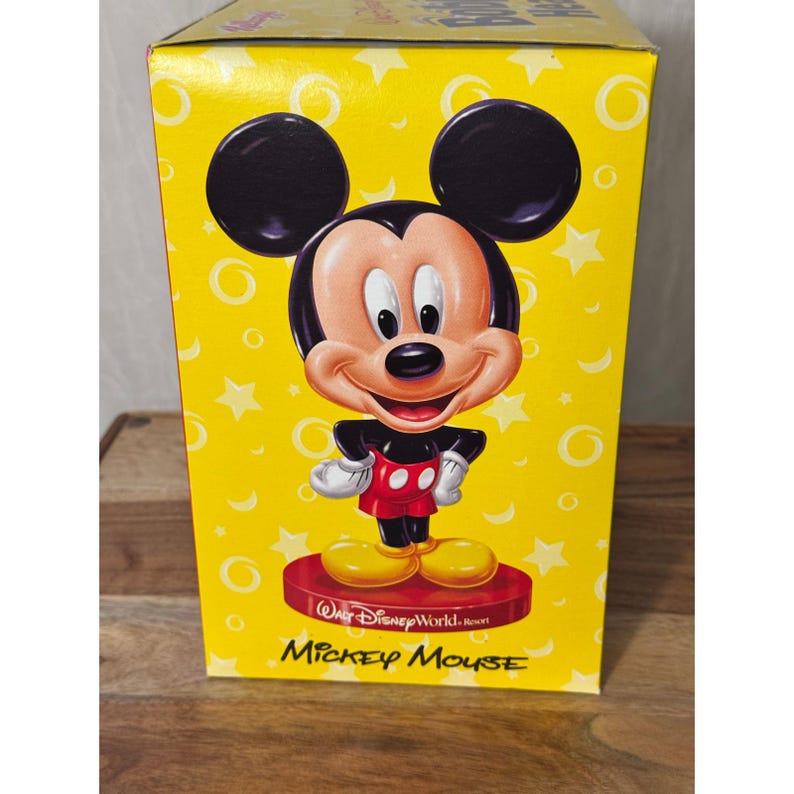 Excellent Mickey Mouse Kellogg's Mickey Mouse Bobblehead Disney World 2002 Red Excellent ...