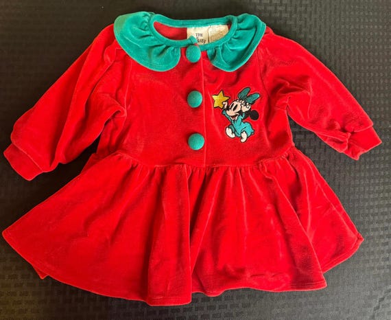 disney dress shop holiday dress Disney Parks Dress Shop Holiday Ornament Dress black S Sequin Bodice  Christmas