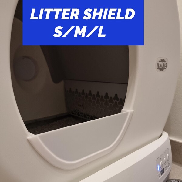 Modello fuori produzione: Protezione per lettiera per gatti - Previene la lettiera e l'urina fuori dalla toilette - Adatto per Meowant, Trixie, UBPet SC-01