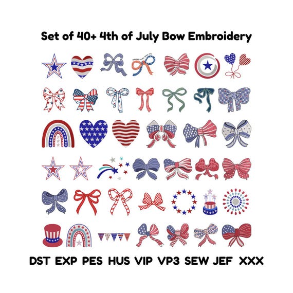 USA Independence Day Designs Bundle 4th of July Mini Embroidery Designs Bundle,250 Anniversary:American embroidery (Instant Download Files)