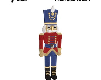 Nutcracker Christmas Fall Embroidery Design The Nutcracker Machine Embroidery Design Christmas Embroidery Festival Embroidery Design
