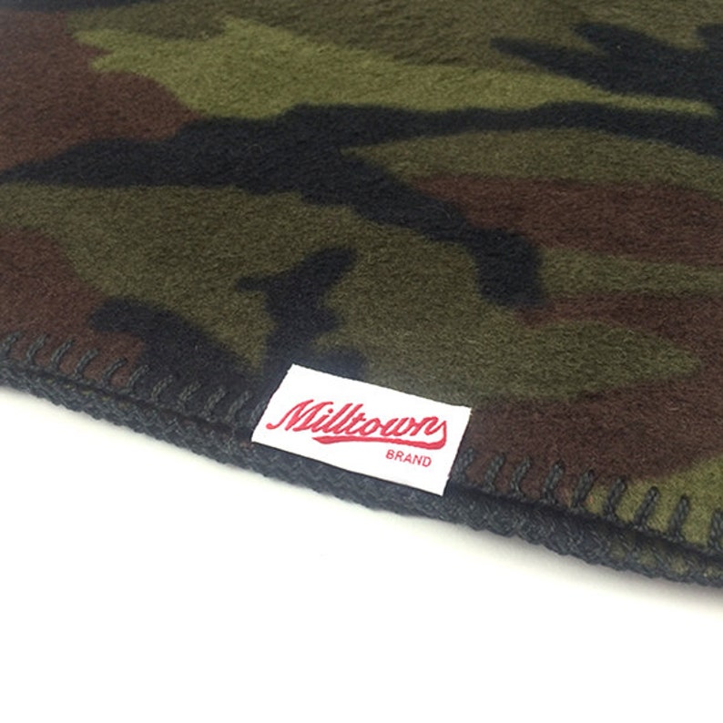 Dog Fleece BlanketTravel BlanketPet BlanketCamoMade in USAGift For DogGift For Dog OwnerMilitary Style