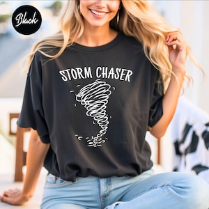 Storm Chaser Tornado Unisex T-shirt, Tiny Tornado Tee, Big Tornado Shirt, Storm Watcher Tee, Matching Family Shirt