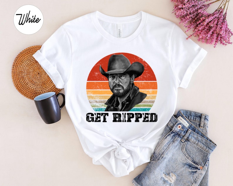 Get Ripped Unisex T-Shirt, Beth Dutton T-Shirt, Rip Shirt, Rip Wheeler Shirt, get Ripped, Tv-Show Bild 1