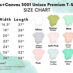 the size chart for a women's t - shirt