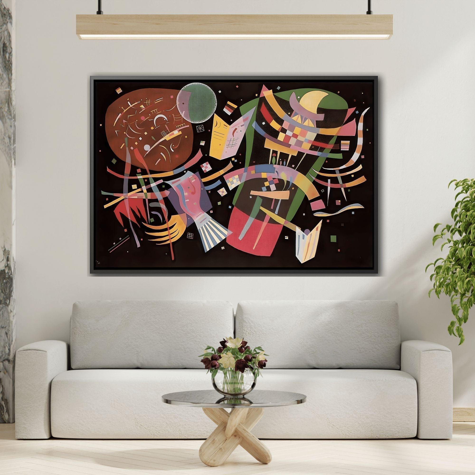 Wassily Kandinsky Composition X 1939 - Framed Canvas Wall Art