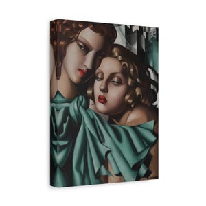 Tamara de Lempicka Jovens Senhoras - Impressão em tela de parede