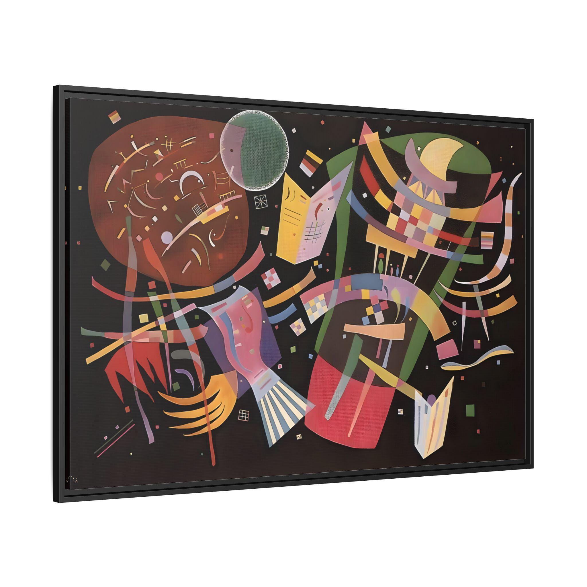 Wassily Kandinsky Composition X 1939 - Framed Canvas Wall Art