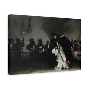 John Singer Sargent El Jaleo Spanish Dance - Canvas Wall Art Print Reproduction