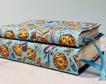 DND Dice Adjustable Book Cover