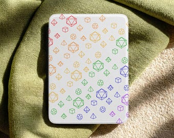 Rainbow Dice Cascade Kindle Case Insert