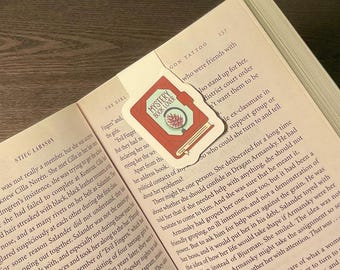 Mystery Book Lover Magnetic Bookmark